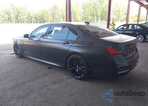 2020 BMW 750I xDrive from USA, damaged, VIN WBA7U2C05LGJ59311